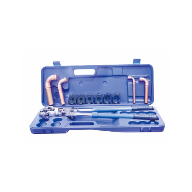 Strumento di crimpatura manuale da 3,6 kg blu con morsetto a mano girevole a 360 gradi Stampo V / H