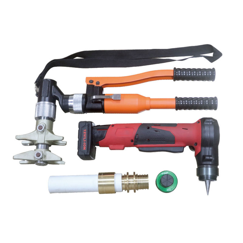 DL-1232-3-E Utensile per pressatura idraulica da 40 mm 5 kg con strumento di espansione per tubi elettrico