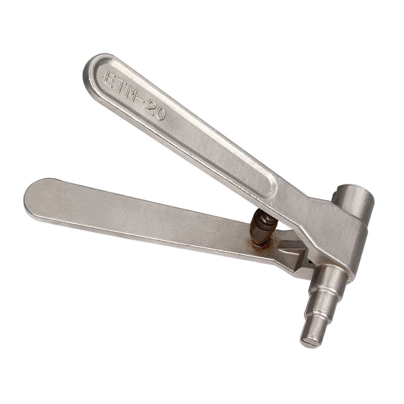 DL-1225 Utensile per pressa per tubi assiale personalizzato Strumento portatile per raccordi per tubi S5