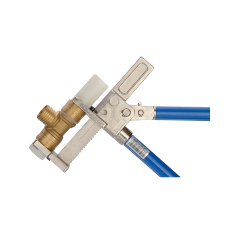 DL-1232-X Attrezzo per pressatura manuale blu per tubi 1,5 kg Strumento di collegamento a slitta per tubi serie S5