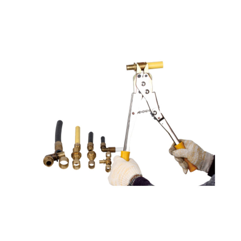 DL-1232-2 Pressa per tubi manuale 1,8 kg S3,2 Watt Raccordi per tubi Strumento di connessione scorrevole