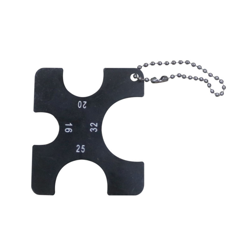 DL-1232-24 4 in 1 Pinza Calibro Strumento Nero Misura Diametro Tubi